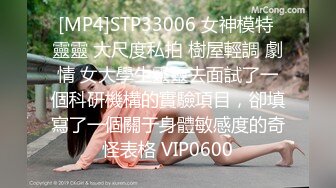 [MP4]STP33006 女神模特 靈靈 大尺度私拍 樹屋輕調 劇情 女大學生靈靈去面試了一個科研機構的實驗項目，卻填寫了一個關于身體敏感度的奇怪表格 VIP0600