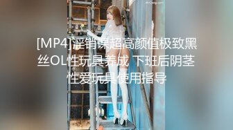 [MP4]淫销课超高颜值极致黑丝OL性玩具养成 下班后阴茎性爱玩具使用指导