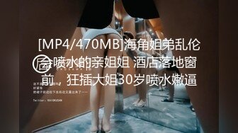 [MP4/470MB]海角姐弟乱伦会喷水的亲姐姐 酒店落地窗前，狂插大姐30岁喷水嫩逼