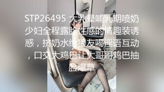 STP26495 大乳晕哺乳期喷奶少妇全程露脸性感的情趣装诱惑，挤奶水给狼友喝淫语互动，口交大鸡巴让大哥哥鸡巴抽脸爆草